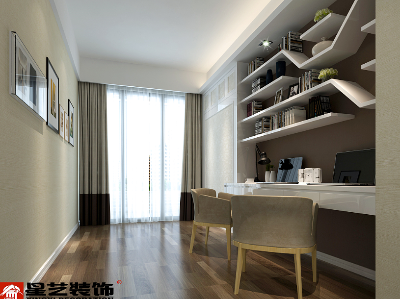 使用材料：大花白大理石、银镜、墙布、瓷砖、实木线条