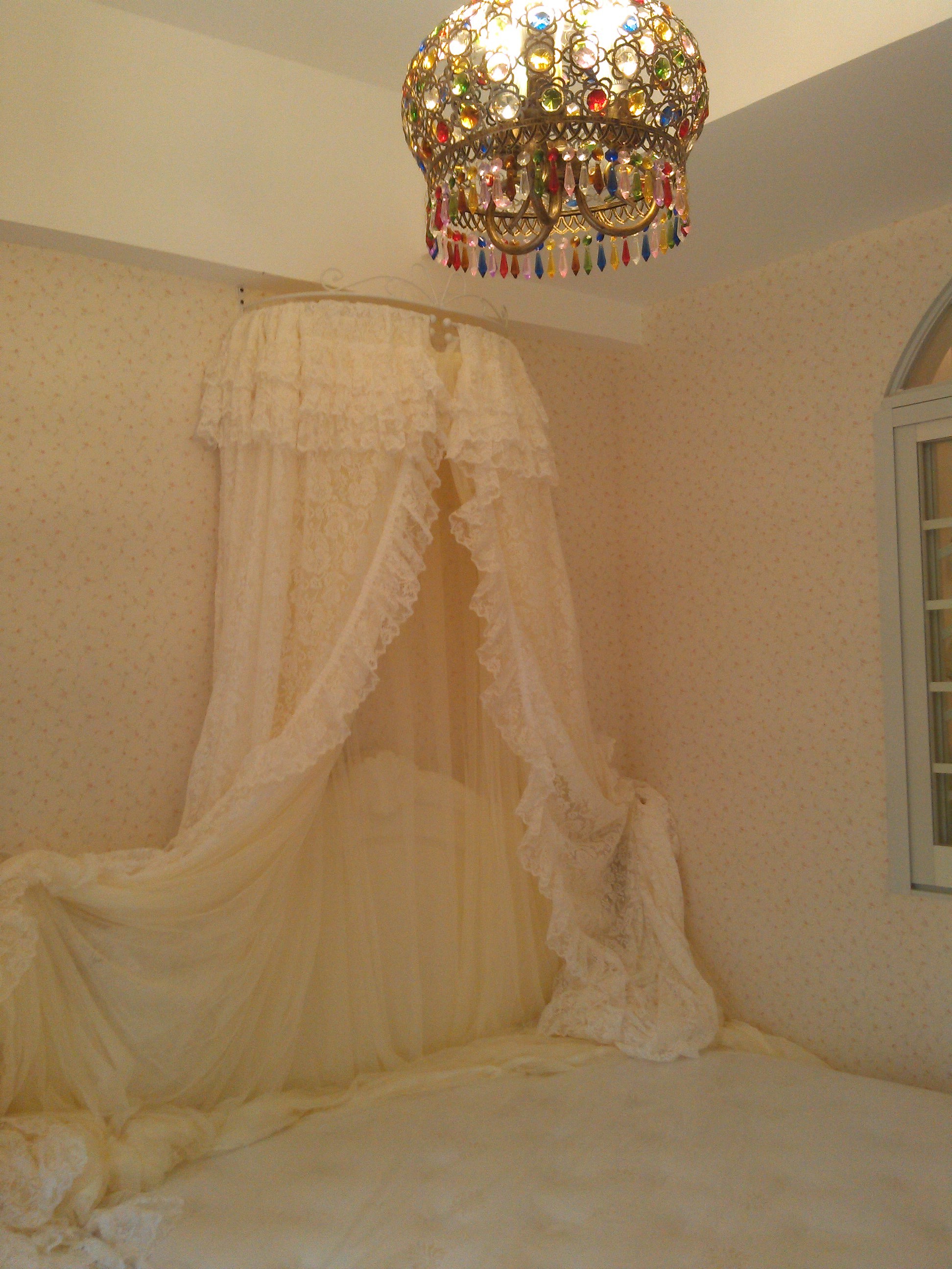 女主人是个未婚的小白领，自己一个人喜欢清新自然的感