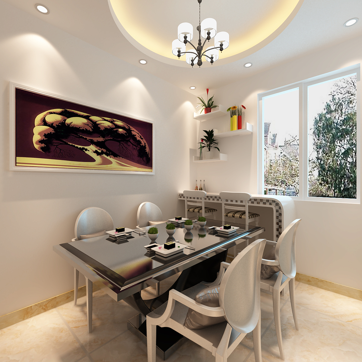 潘女士一家子几乎都是做生意的，小两口也还是非常年轻