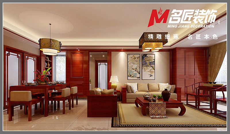 小区名称：上铁银欣花园面积：130设计风格：中式设