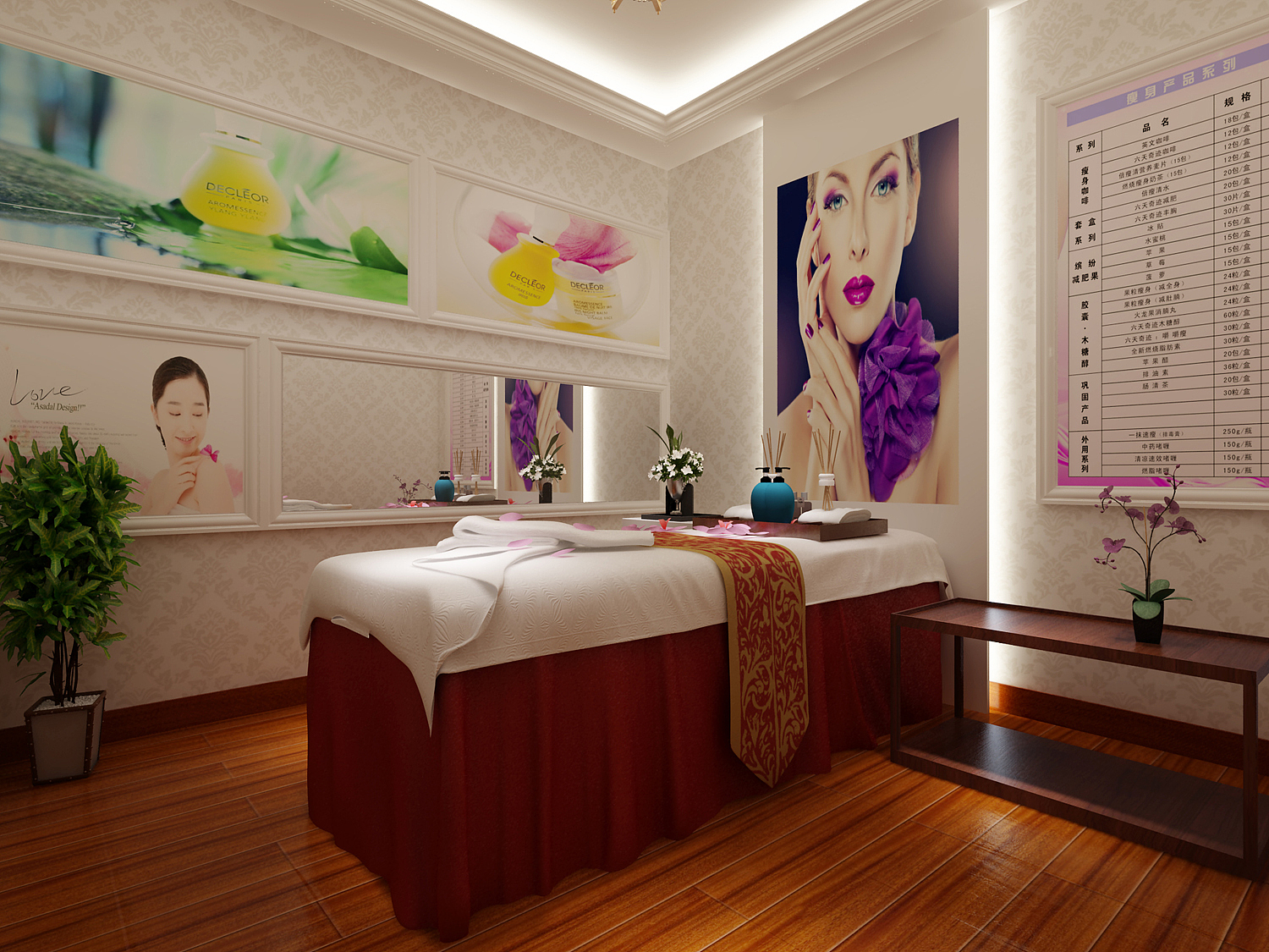 老板是个女强人，这只是其中一家店，刚开始设计的时候