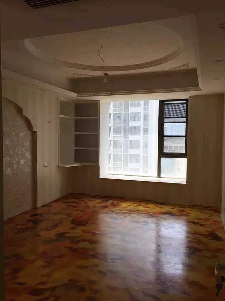成都整装公司晶彩四方装饰推荐田园风格在建工地，如需
