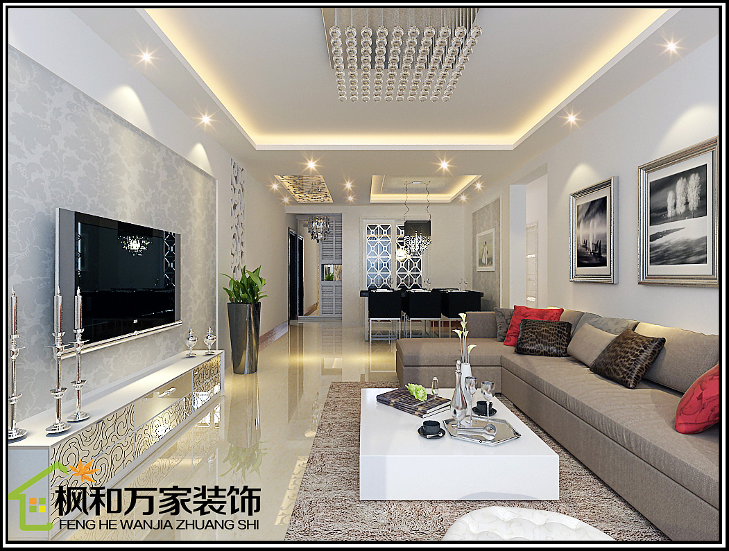 现代简约以色彩的高度凝练和造型的极度简洁，在满足功