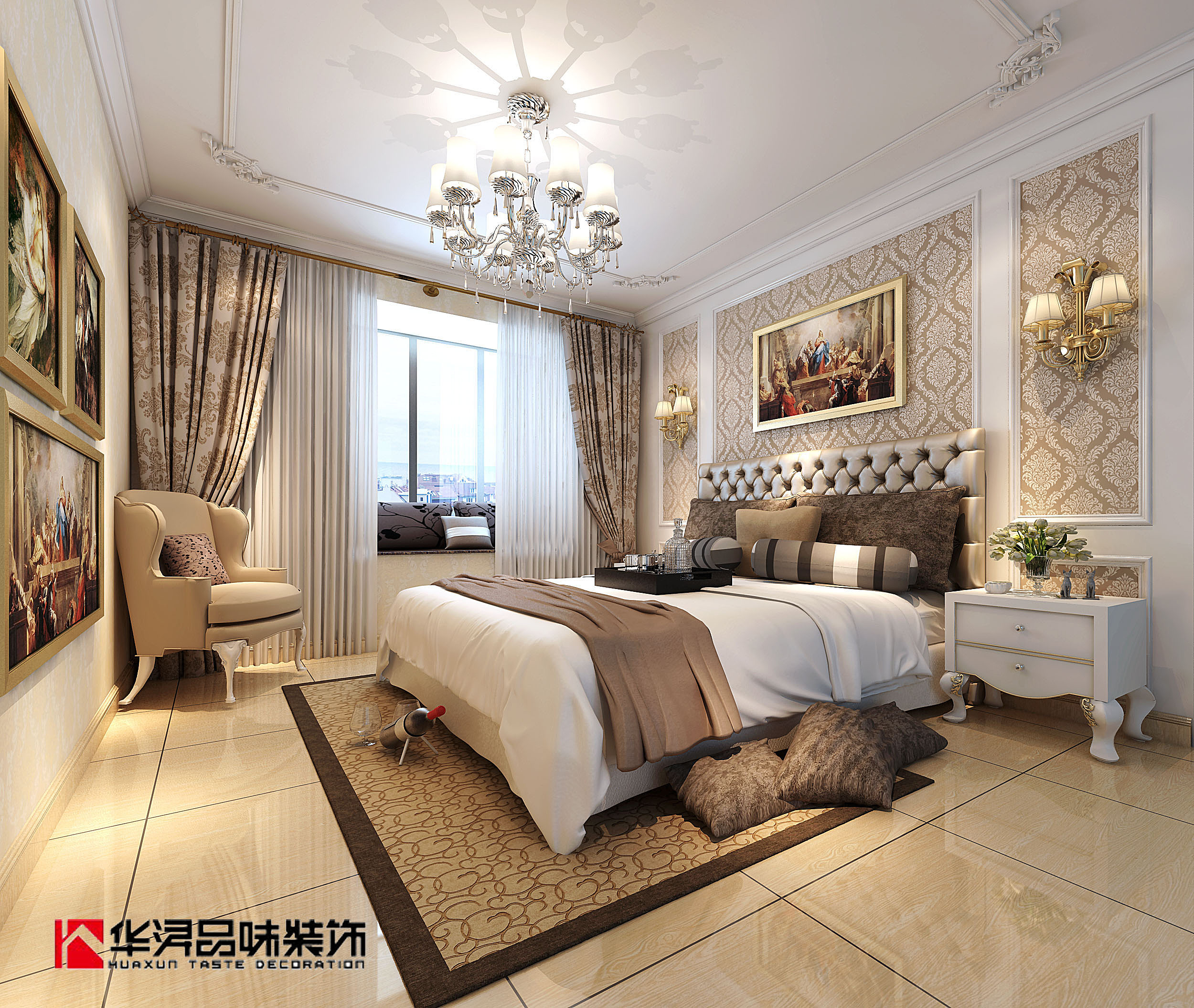 本案例是位于唐自己的一些山市香木林小区，业主为一对