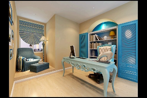 【宝蓝空间设计】金地华公馆地中海风格案例