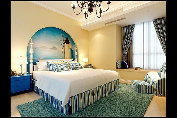 【宝蓝空间设计】金地华公馆地中海风格案例