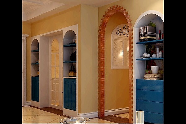 【宝蓝空间设计】金地华公馆地中海风格案例