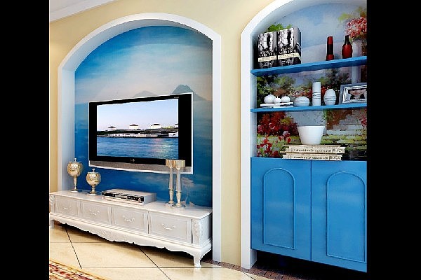 【宝蓝空间设计】金地华公馆地中海风格案例