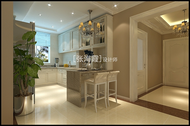 项目名称:巴黎壹号 设计师：张海霞施工单位：青岛实