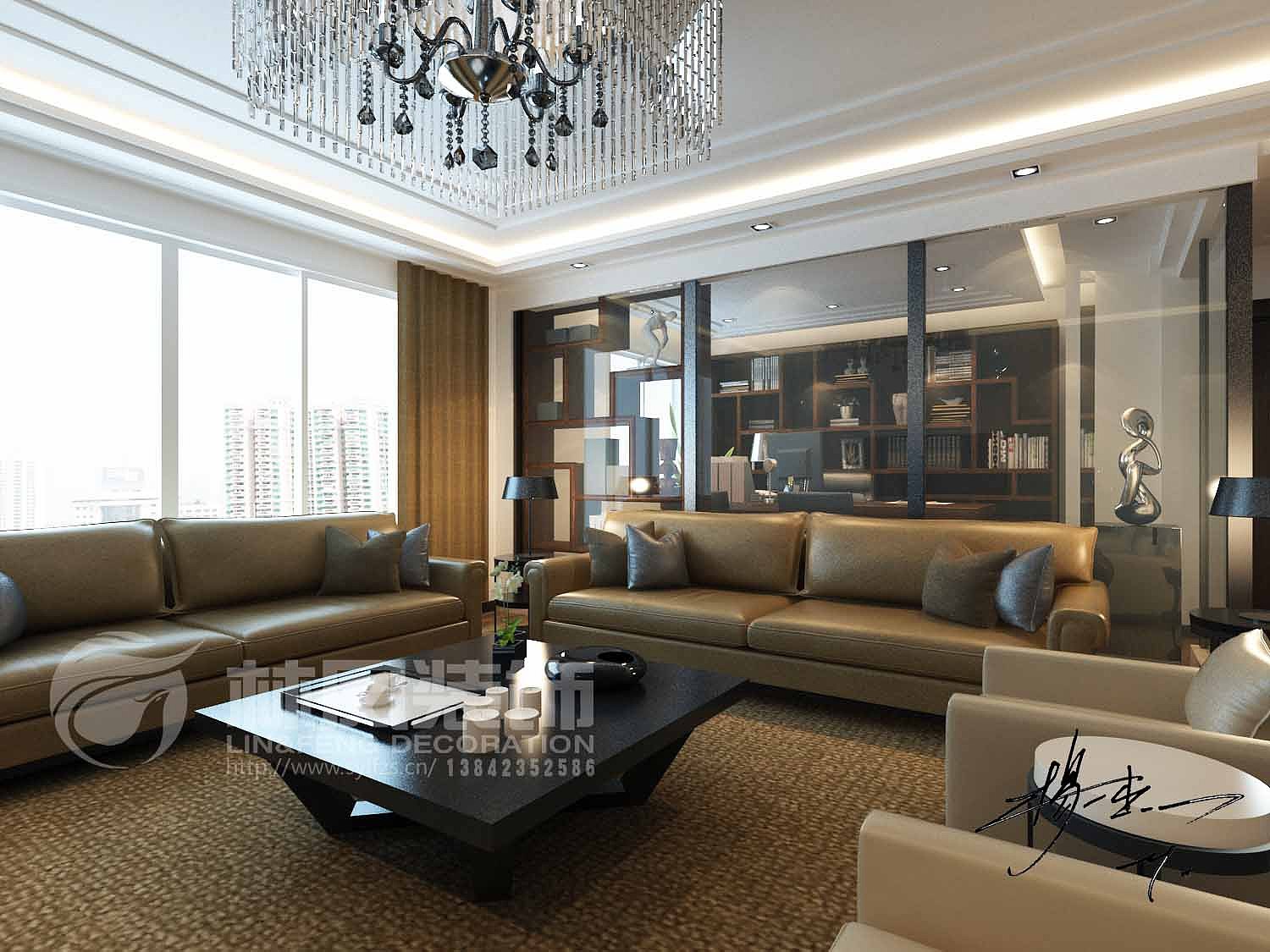 上河郡现175㎡港式现代