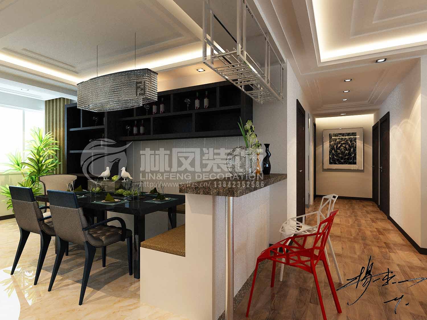 上河郡现175㎡港式现代