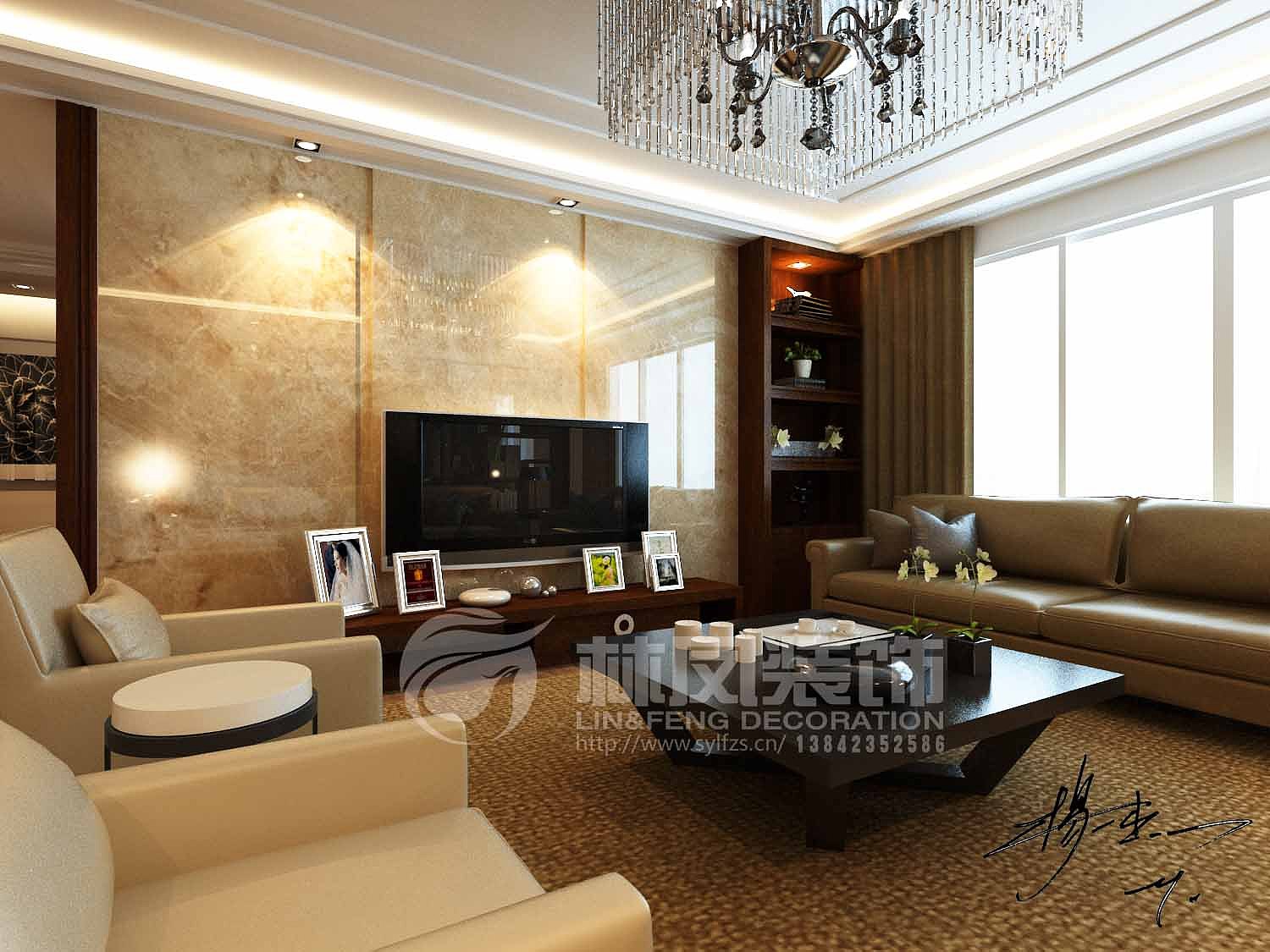 上河郡现175㎡港式现代