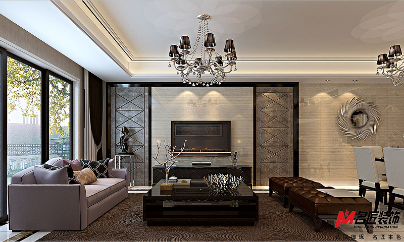 小区名称：柏悦公馆房屋面积：140平方设计风格：后