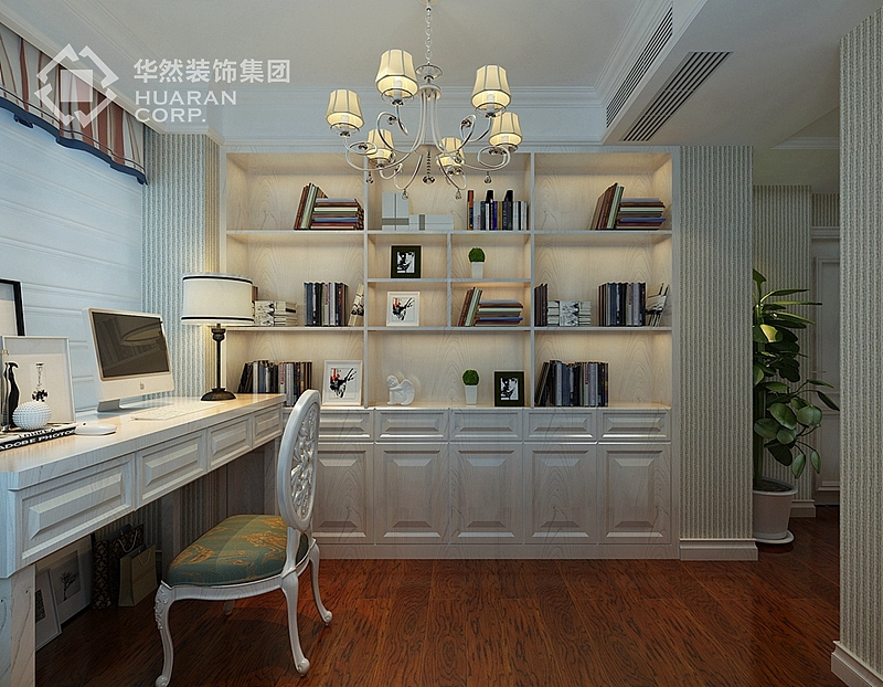 半岛一号别墅案例 225平米 欧式风格 华然装饰