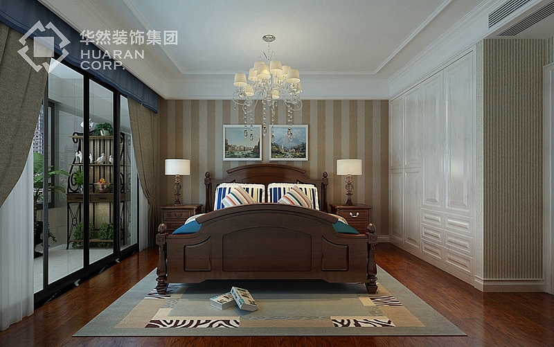 半岛一号别墅案例 225平米 欧式风格 华然装饰