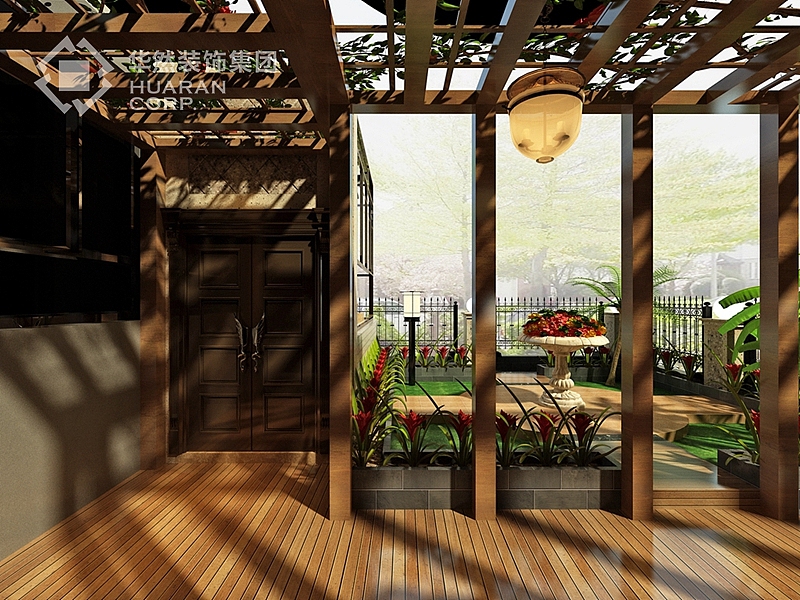 半岛一号别墅案例 225平米 欧式风格 华然装饰