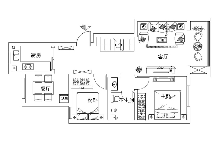 项目名称:城中城设计师：于国锋施工单位：青岛实创装