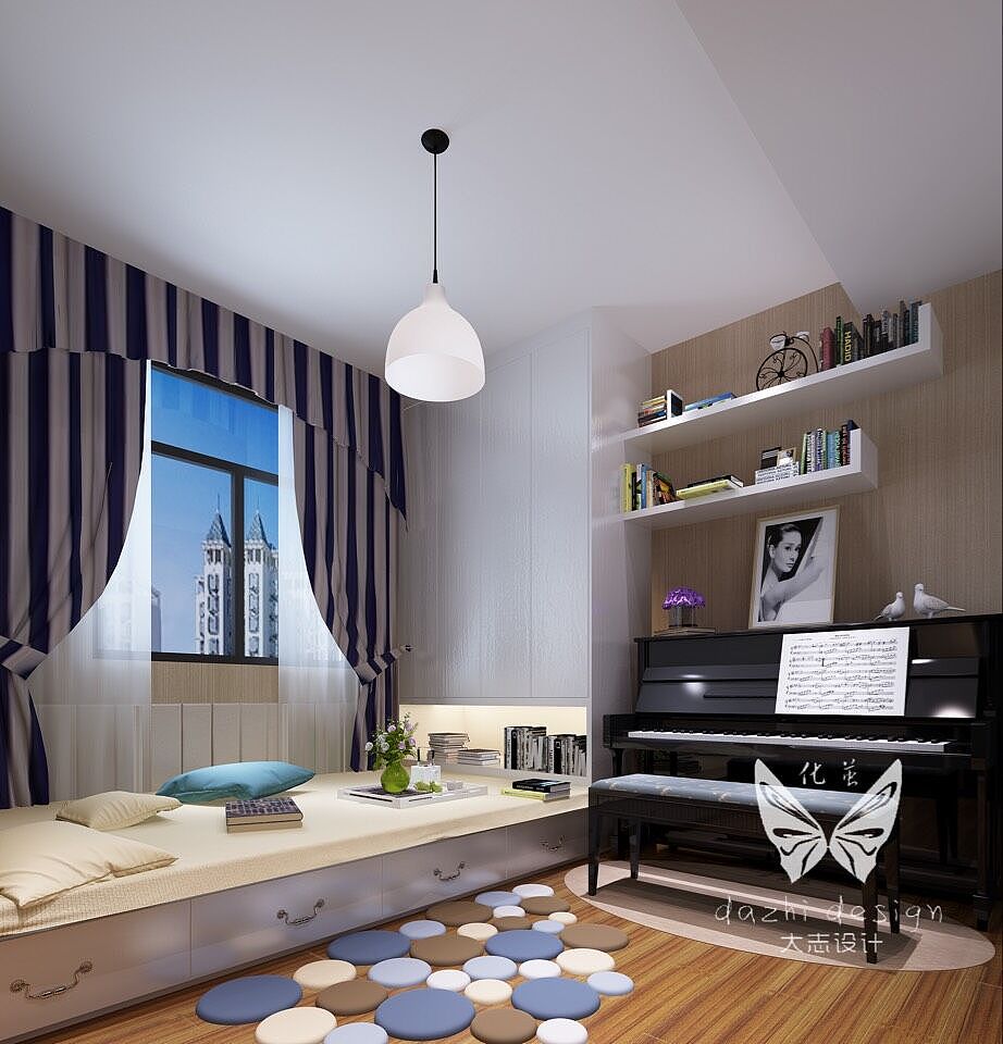 14万打造123平现代简约风格的家