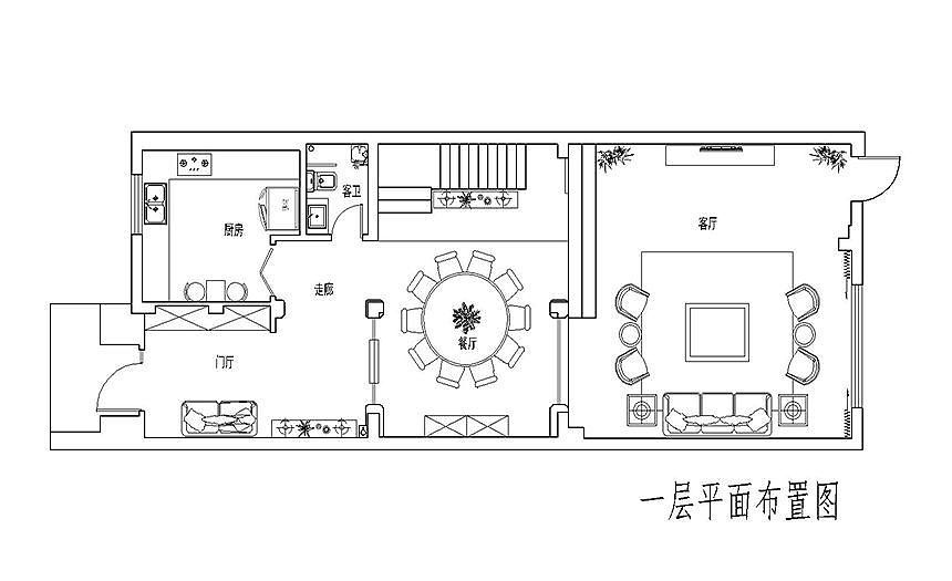 别墅装修【卓越蔚蓝群岛】345平新中式装修设计|青岛实创装饰
