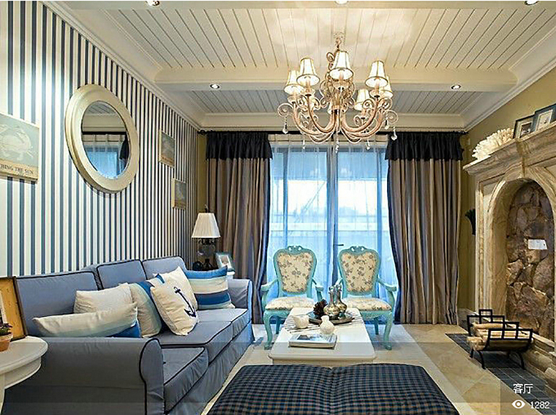 北辰新天地盛景湾本案例的客户是一对新婚夫妇，追求浪