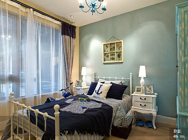 北辰新天地盛景湾本案例的客户是一对新婚夫妇，追求浪