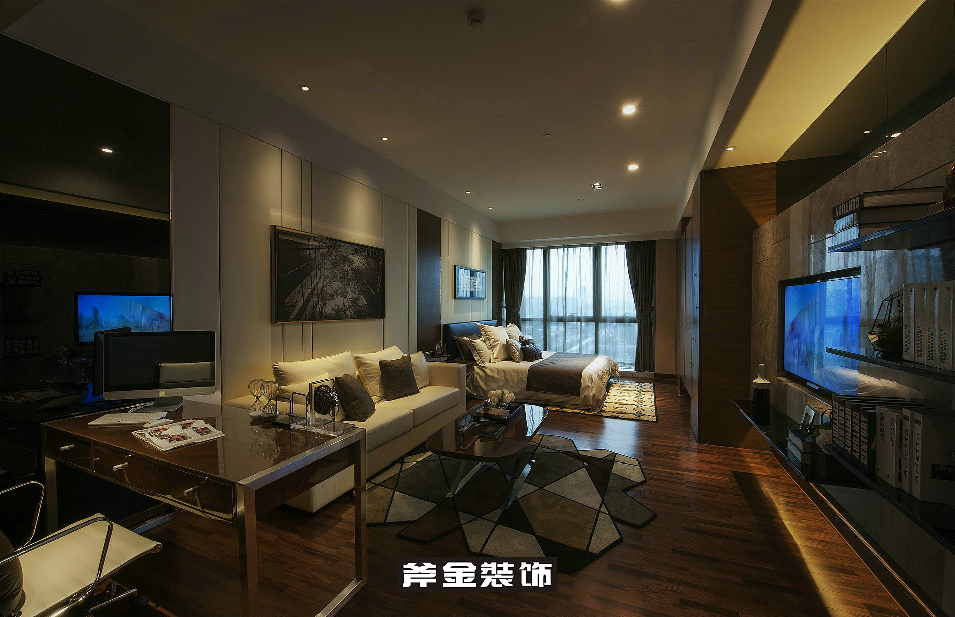 样板间设计则包括单身公寓、一房一厅及三房两厅等多种
