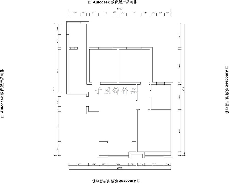 项目名称:鼎世华府 设计师：于国锋施工单位：青岛实