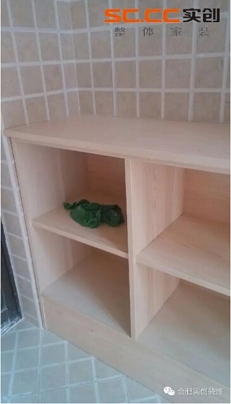凯旋门 木工施工现场图