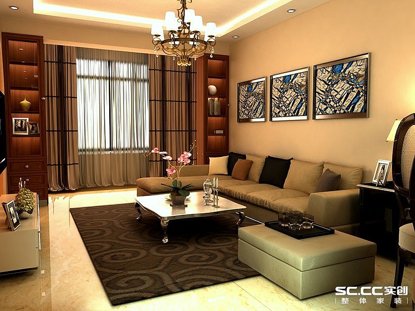 业主是一对青年夫妇，并有一活泼可爱的女儿，喜欢舒适