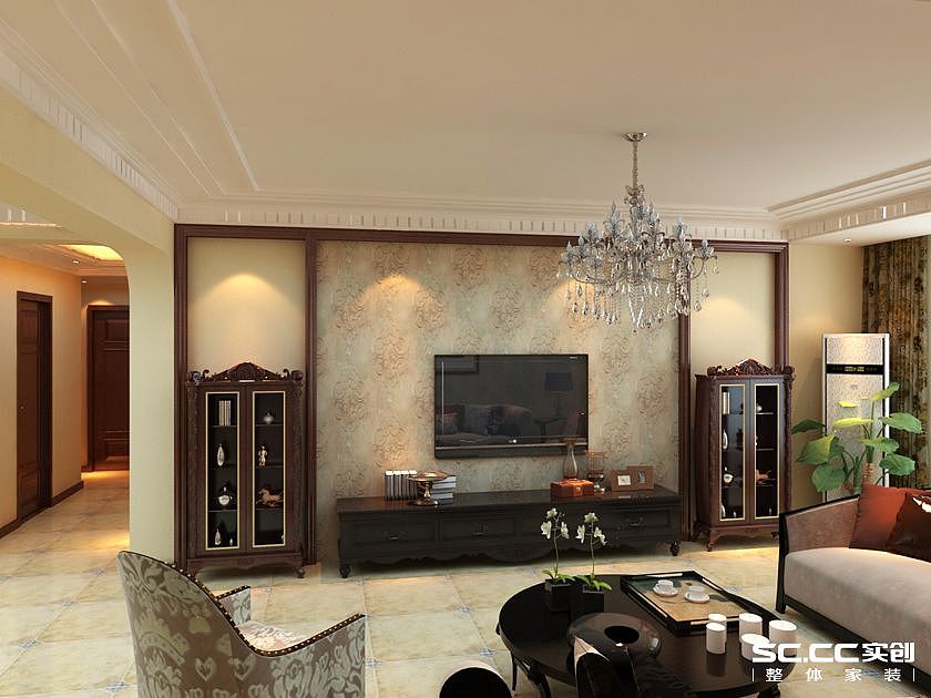 简欧风格，融合了新古典与现代、新颖的技术手法，给人