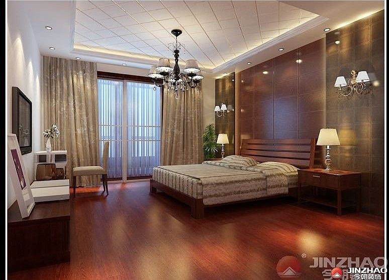 案例说明：本案以黑、白、灰为主色调，木质的选材上大