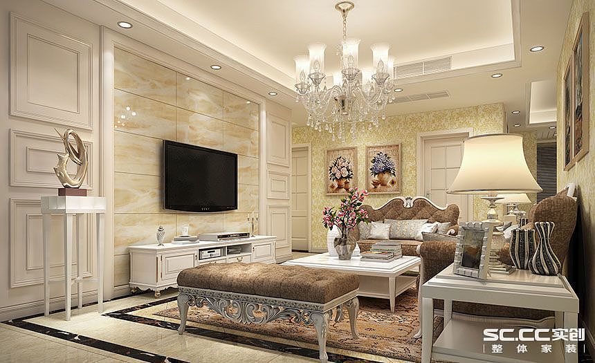 本案在设计中，由于小两口做婚房，其实对于刚刚结婚的