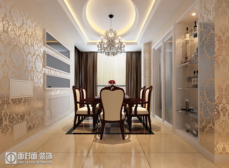 本案设计为现代欧式，以现代欧式文化为设计元素，以欧