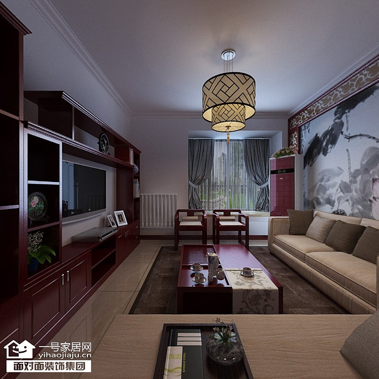 客户是商场上的成功人士对装修有独特的见解 看过很多