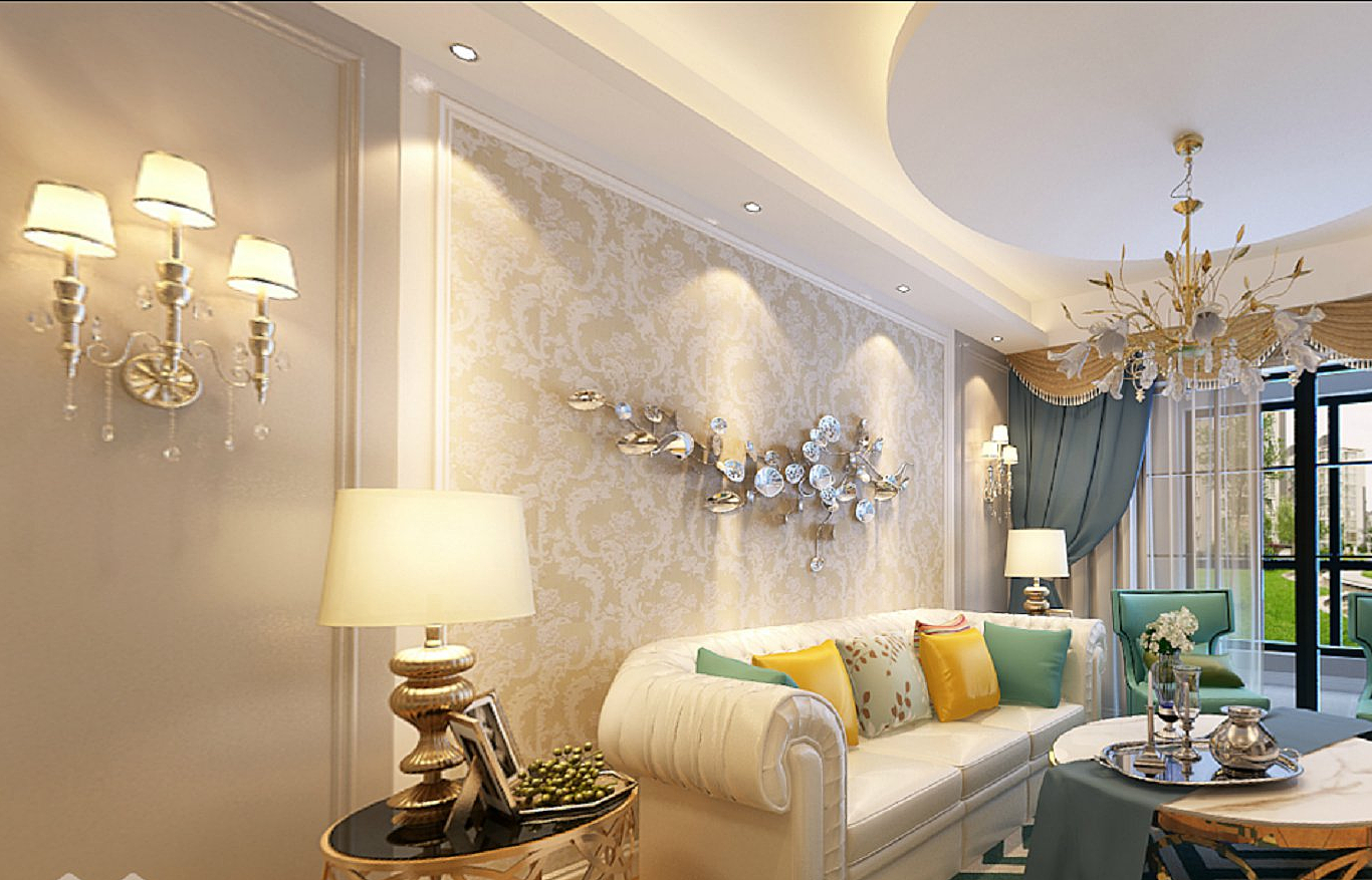 该案例整体风格定向为现代美式，除夫妻2人外，还有3