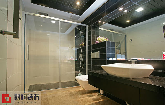 设计师以娴熟的设计手法来表达优雅的涵 义,客厅大块