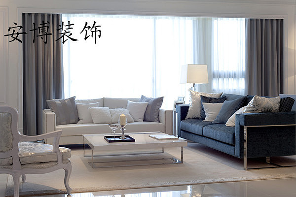 简欧风格：白色为主色调