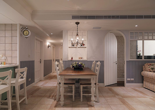 17.7万全包。田园风格是一种大众装修风格，其主旨