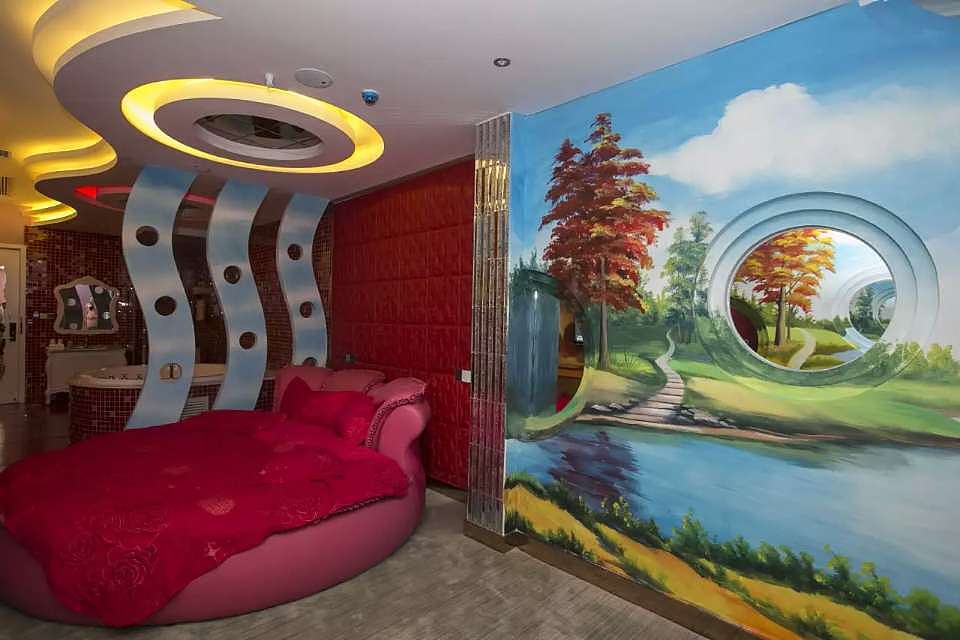 武汉诗语情侣主题酒店实景