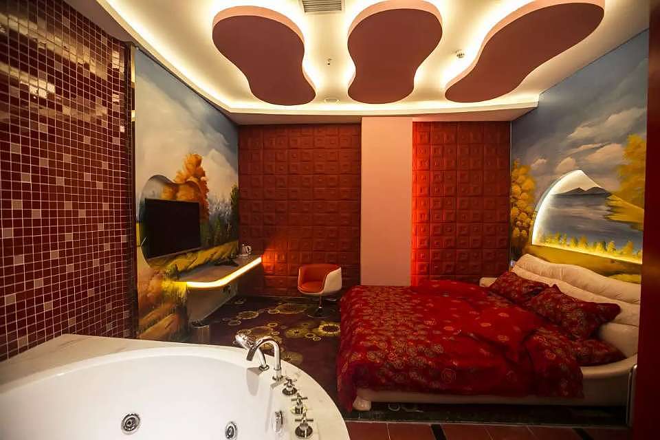 武汉诗语情侣主题酒店实景