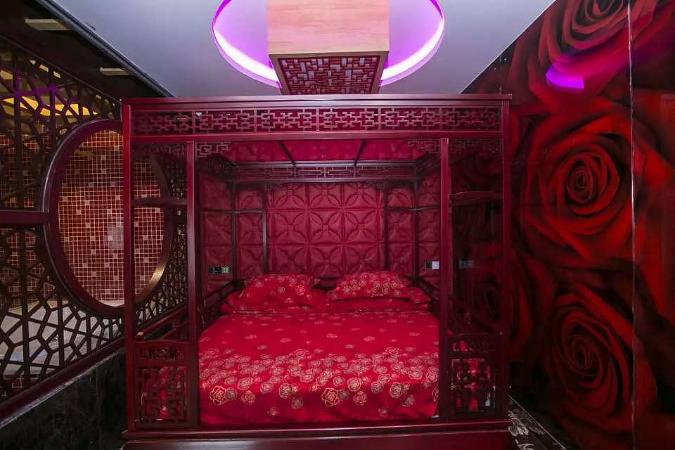 武汉诗语情侣主题酒店实景