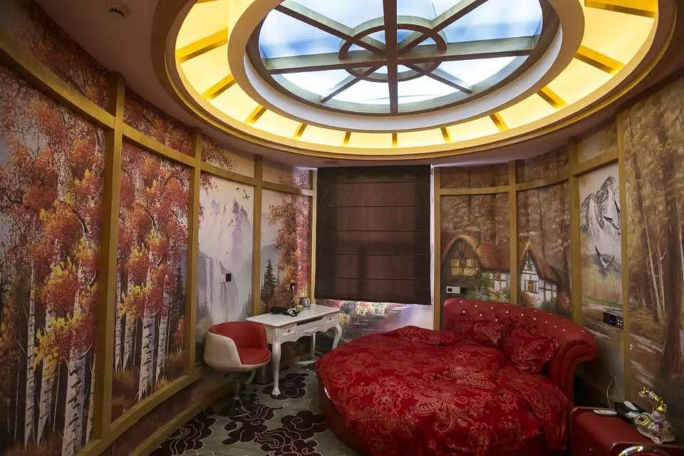 武汉诗语情侣主题酒店实景