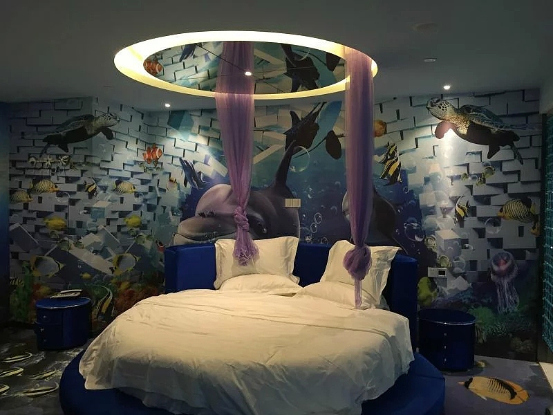 武汉诗语情侣主题酒店实景