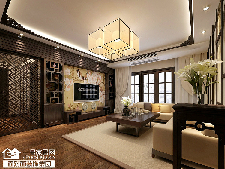 招商雍华府-147平新中式四室两厅，古韵清香