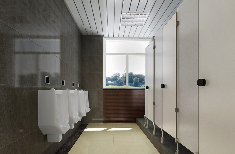 办公室卫生间装修尺寸 公室卫生间装饰色彩设计
