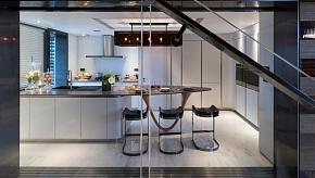 128平现代中式风格厨房装修设计