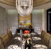 125平舒适时尚现代风格餐厅装饰设计