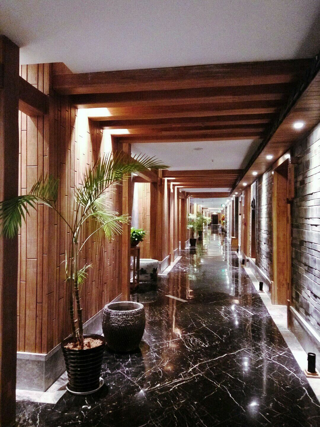 西子饭店中餐厅走廊