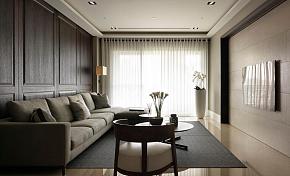 122平舒适美式风格家装设计客厅效果图