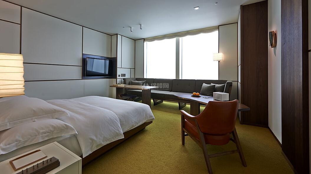 东京安达仕酒店卧室装饰设计